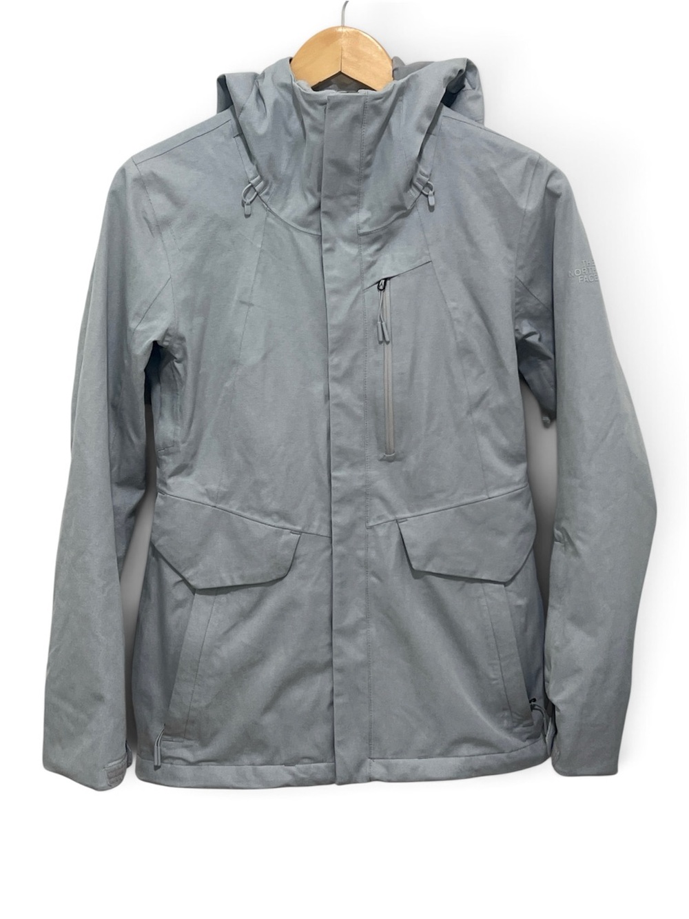 The North Face Women’s Grey Snow Triclimate Ski Jacket Outer Shell XS NF0A34NQ